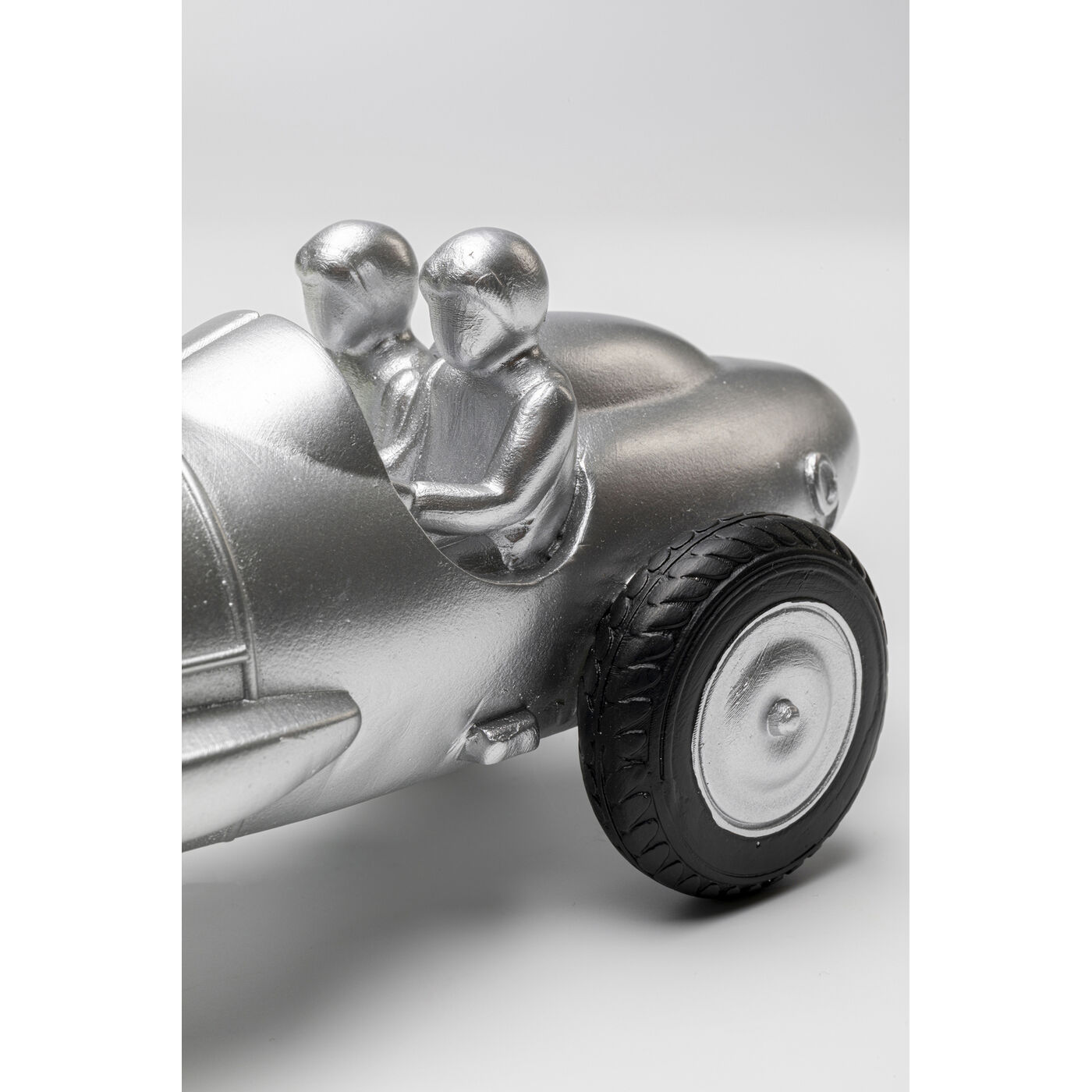 Объект декоративный Racing Car Silver 9 см