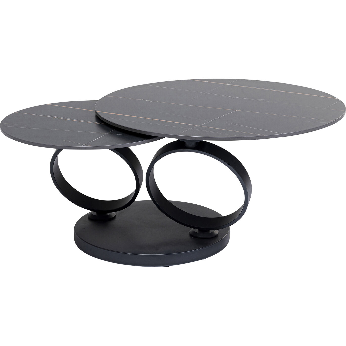 Стол кофейный Beverly black 133x80 см