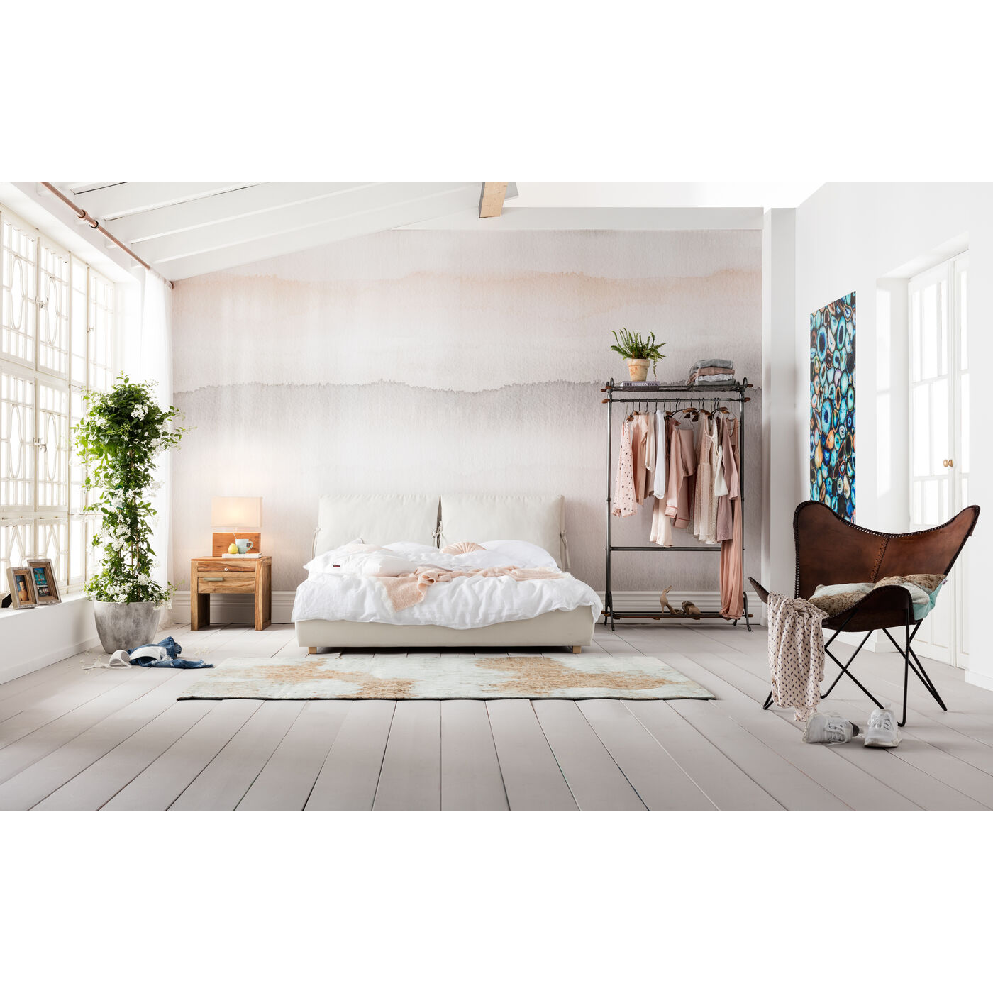 Светильник настольный Rectangluar Wood Nature