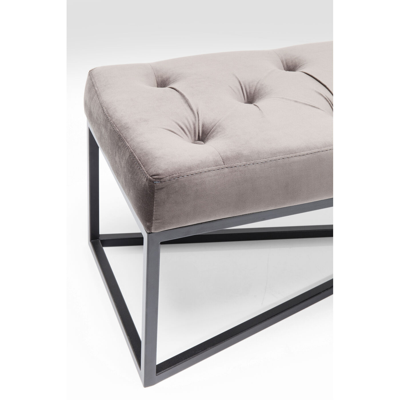 Скамья Crossover Grey Black 150x40 см