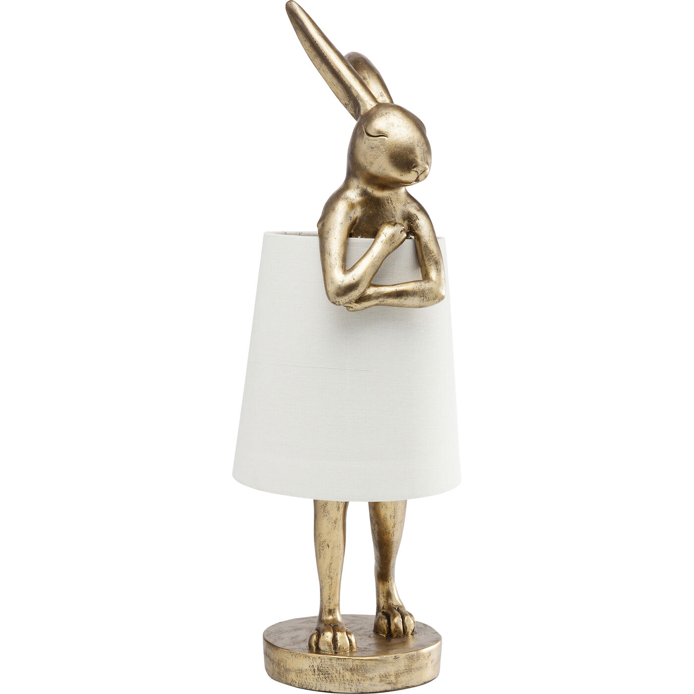 Светильник настольный Animal Rabbit Gold 68 см