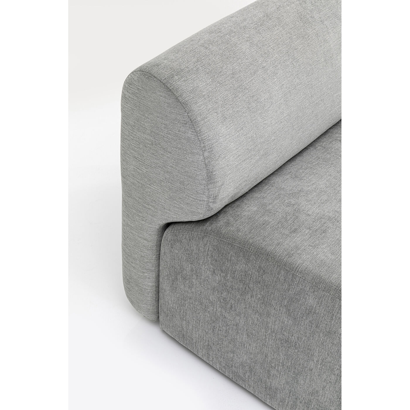 Оттоманка правосторонняя Lucca Ottomane Elements Grey Right 90 см