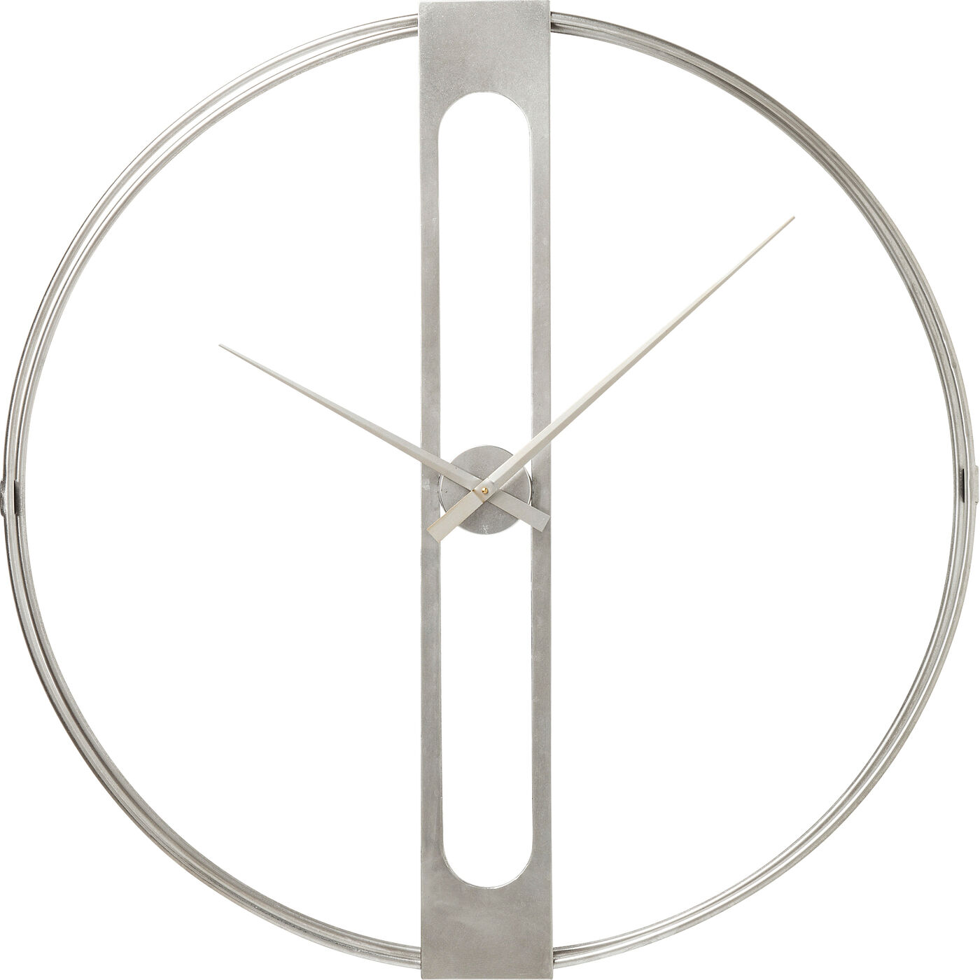 Часы настенные Clip Silver Ø60 см