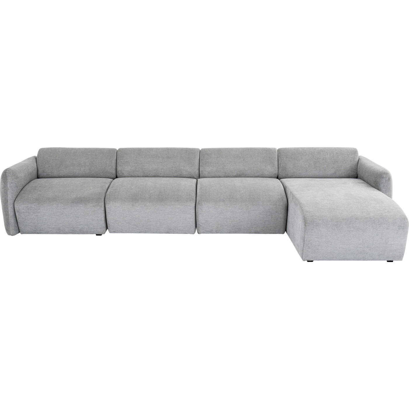 Диван правосторонний угловой Lucca Grey Right 331 см