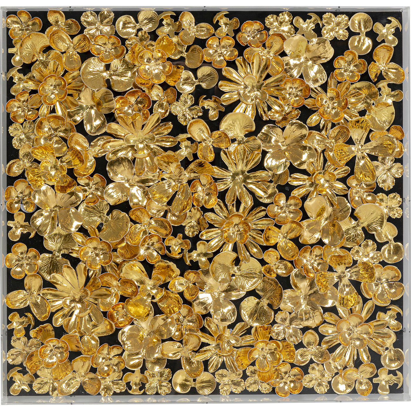 Панно настенное Gold Flower 60x60 см
