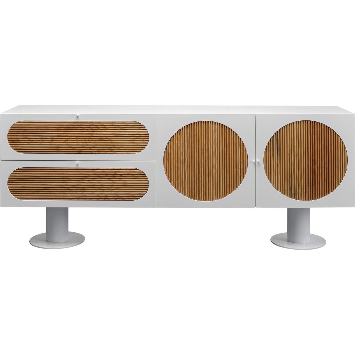 Комод широкий Atomic White 183x76 см