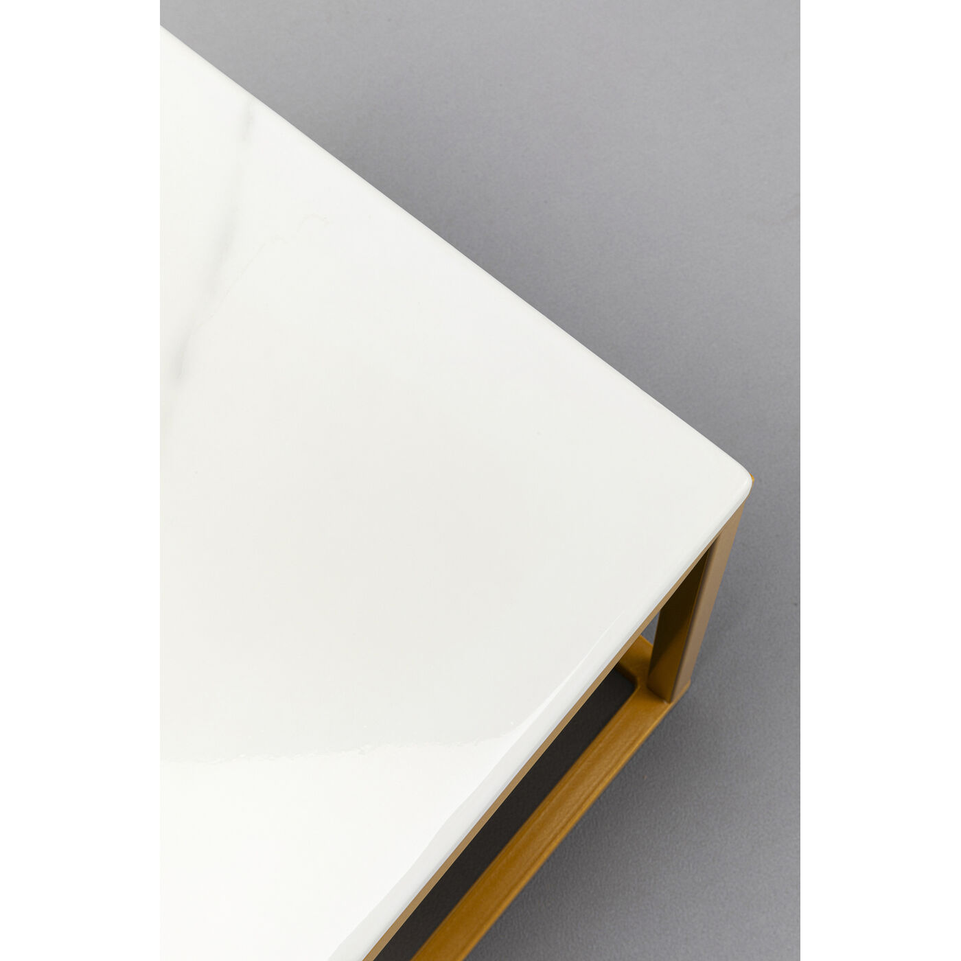 Стол приставной Key West Marble Gold 40x40 см
