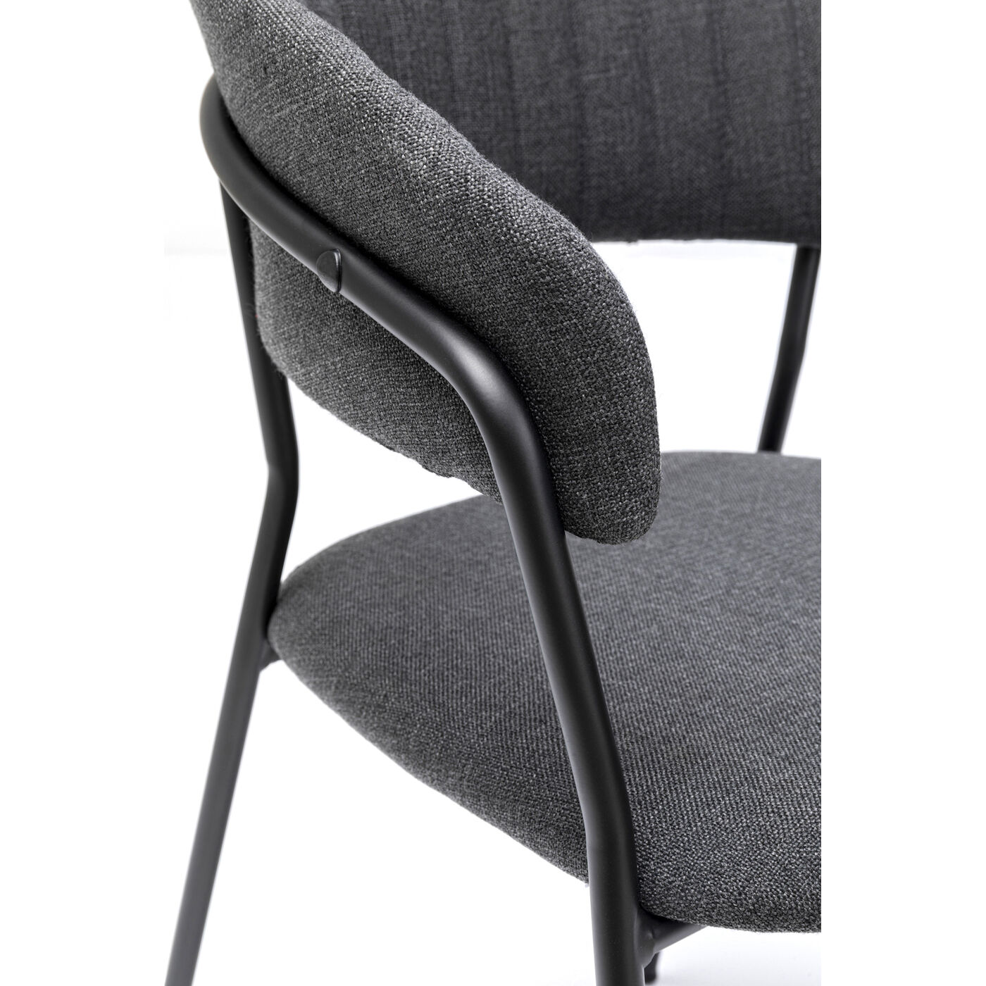 Стул с подлокотниками Belle Anthracite (2 шт)