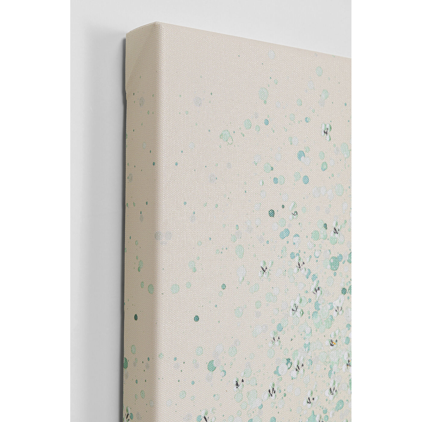 Картина на холсте Flower Boat Beige Green 80x100 см