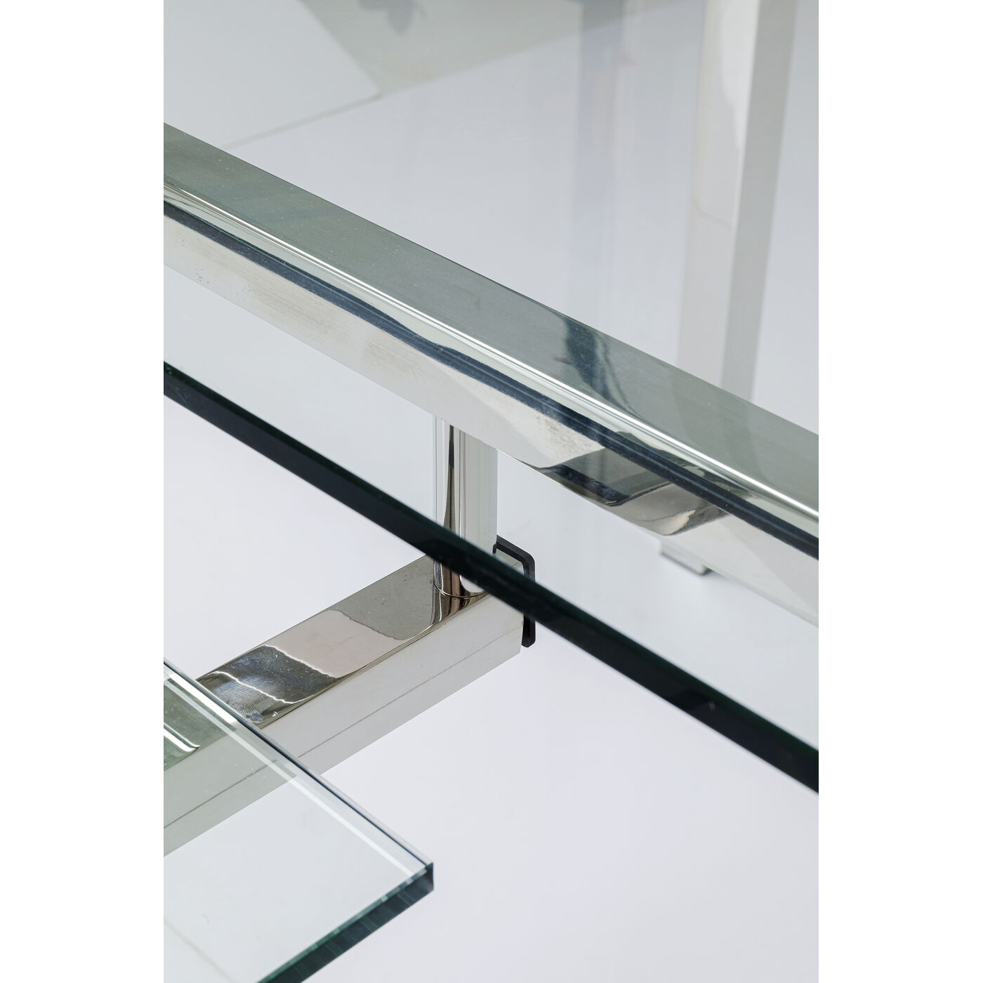 Стол письменный Lorenco Corner Chrome