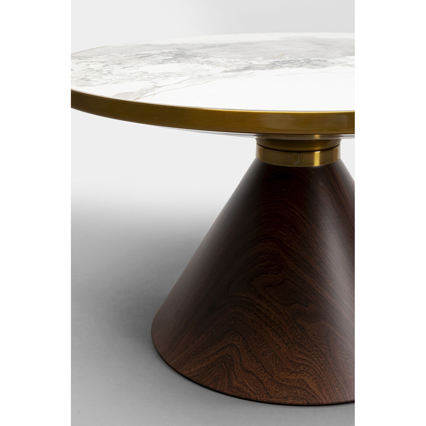 Стол кофейный Cono Marble Ø70 см