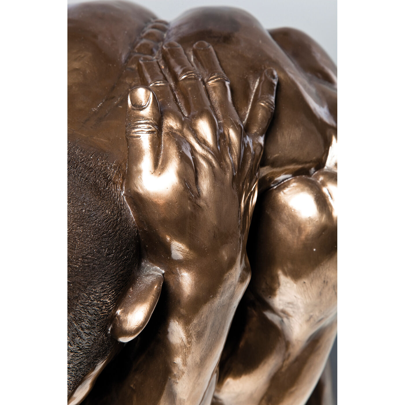 Фигура декоративная Nude Man Hug Bronze 54 см