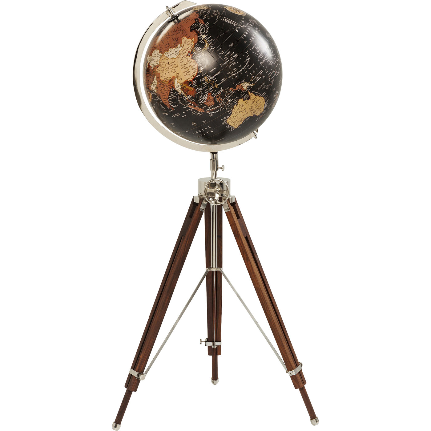 Глобус декоративный Earth Black
