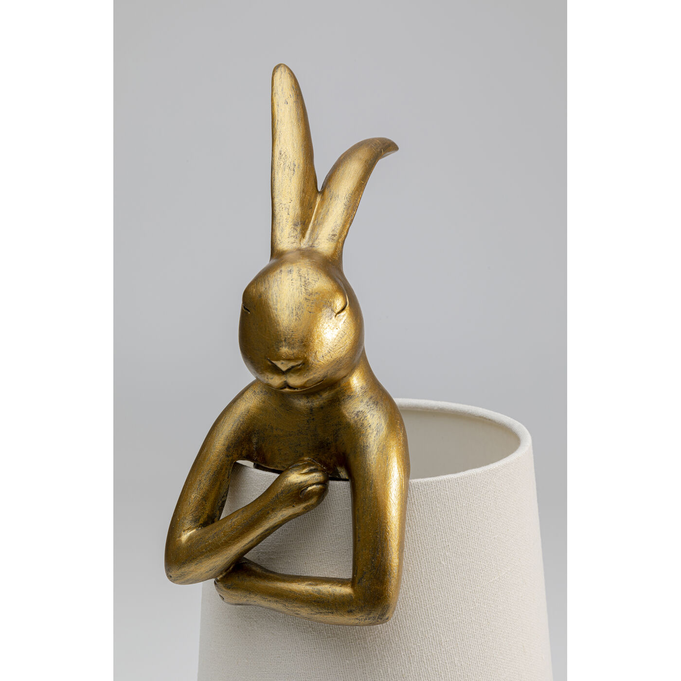 Светильник настольный Animal Rabbit Gold/White 50 см