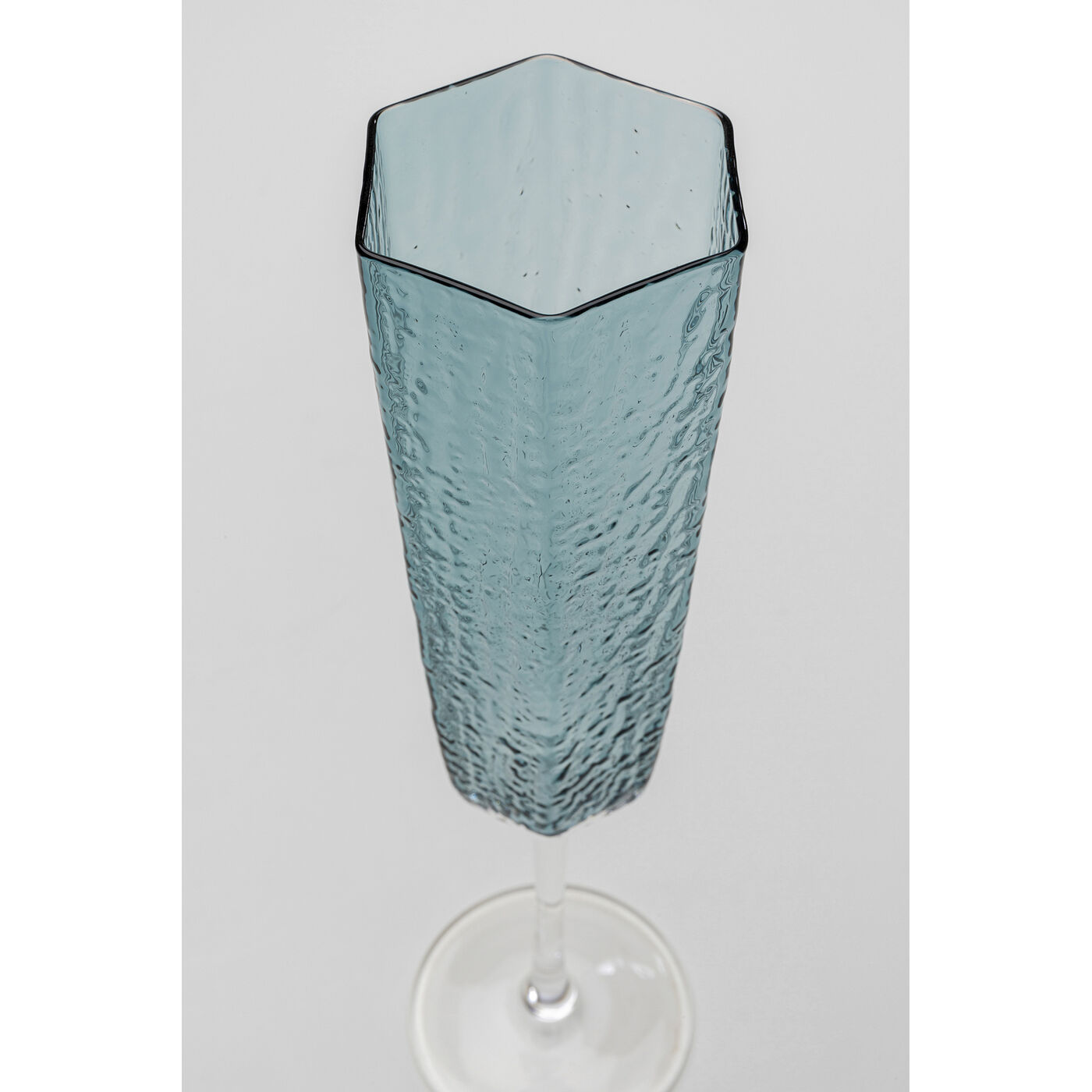 Бокал для шампанского Cascata Blue