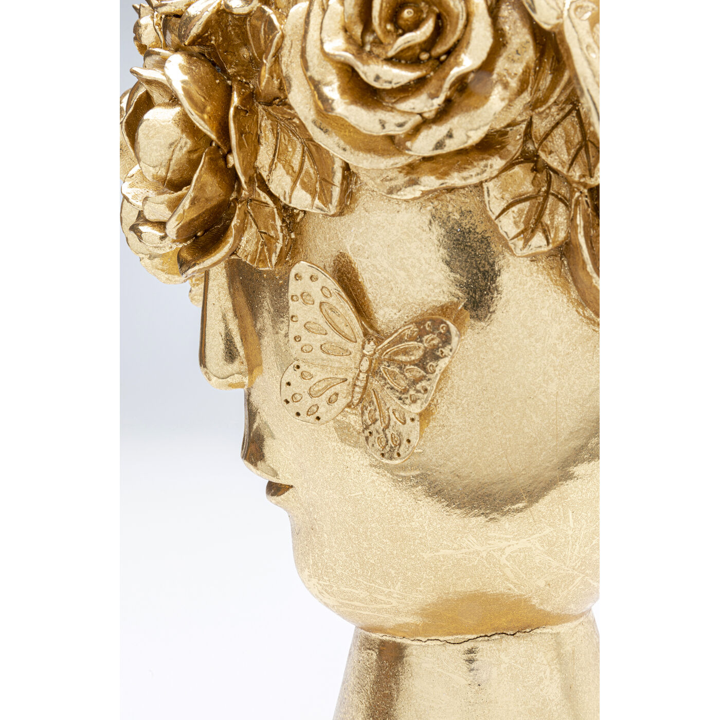 Ваза декоративная Flowercrown Gold 20 см