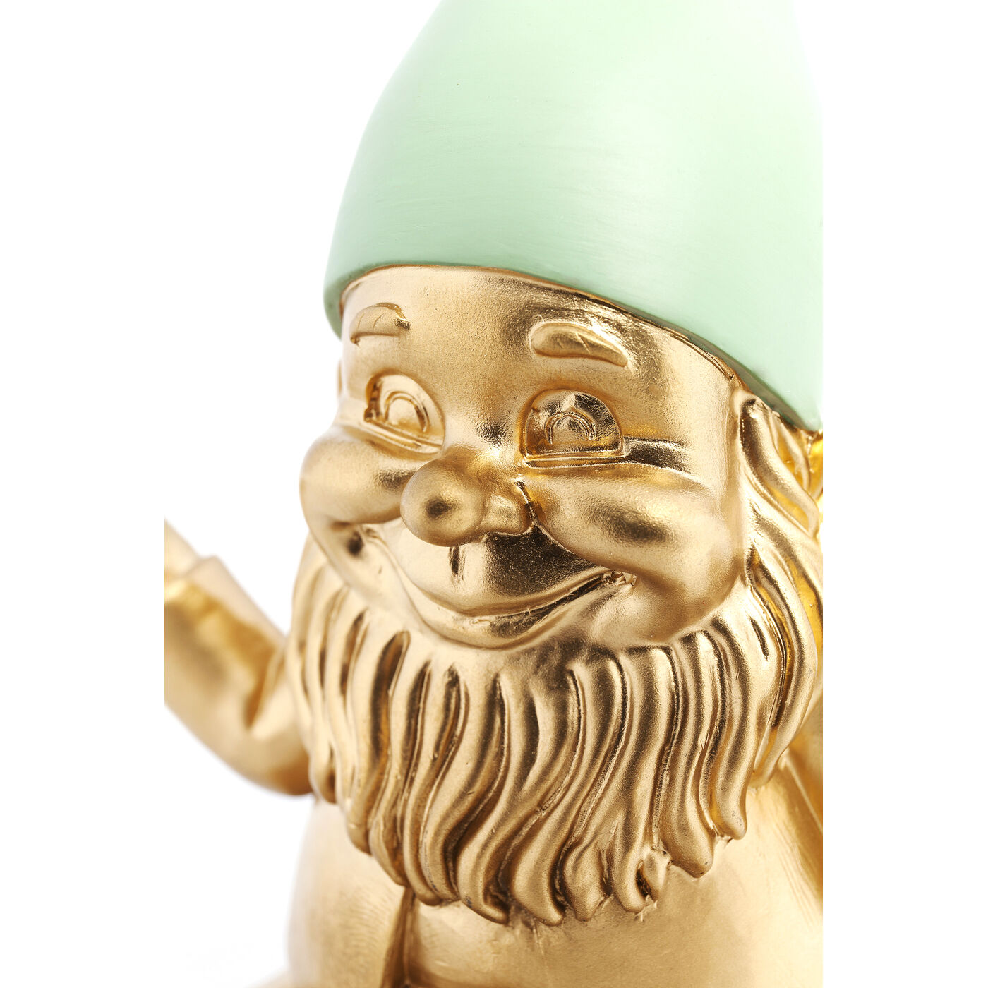 Фигура декоративная Zwerg Meditation Gold Green 19 см
