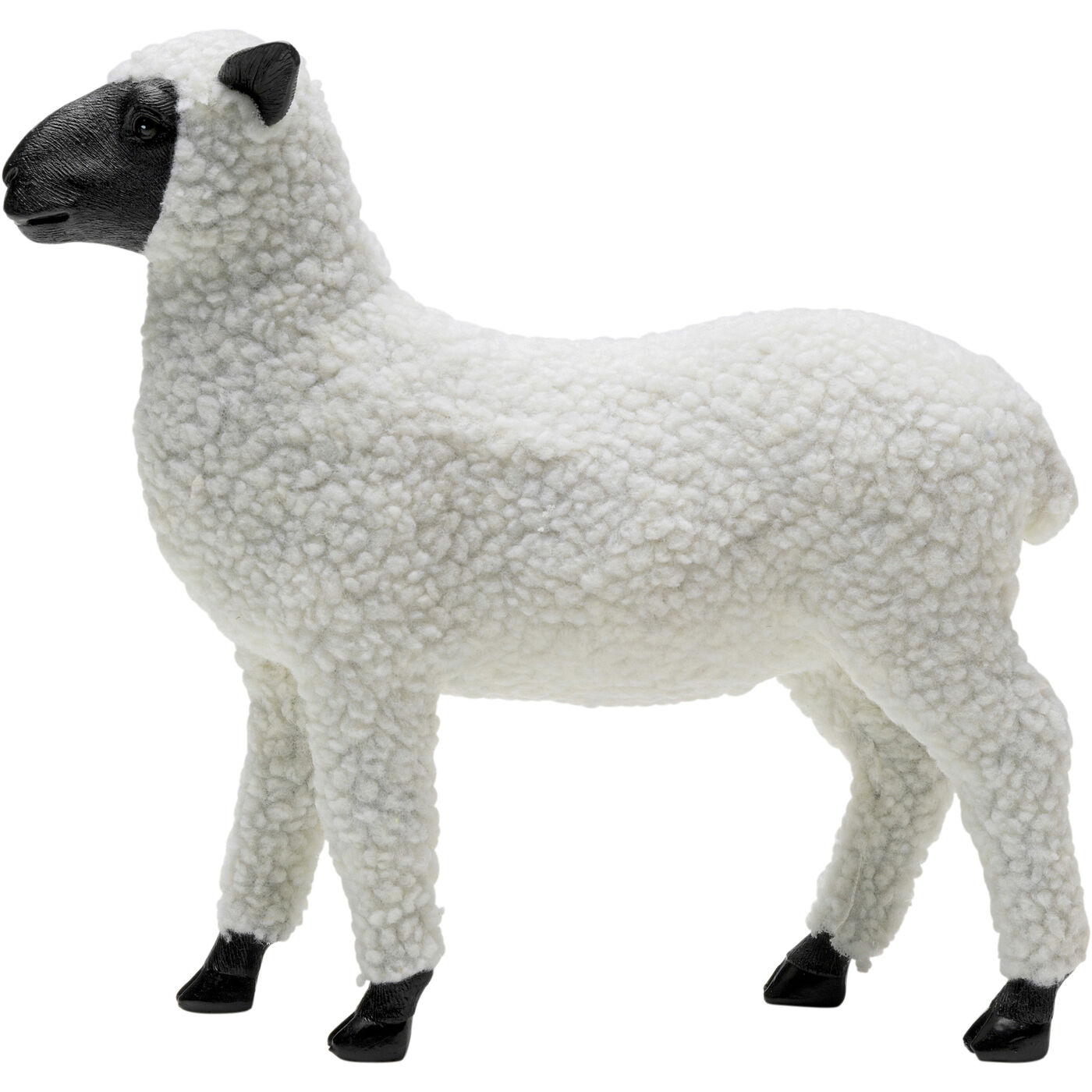 Фигура декоративная Happy Sheep Wool White 28 см