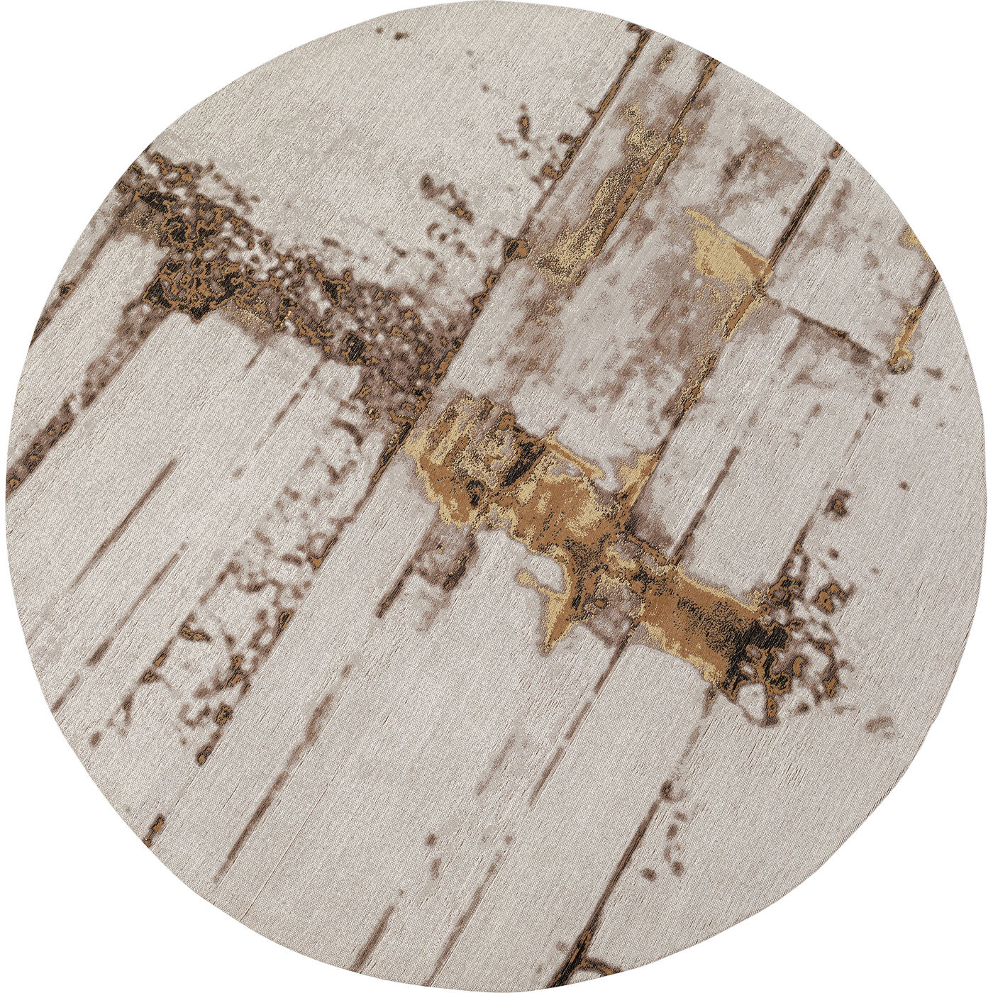Ковер Abstract Grey Line Ø200 см