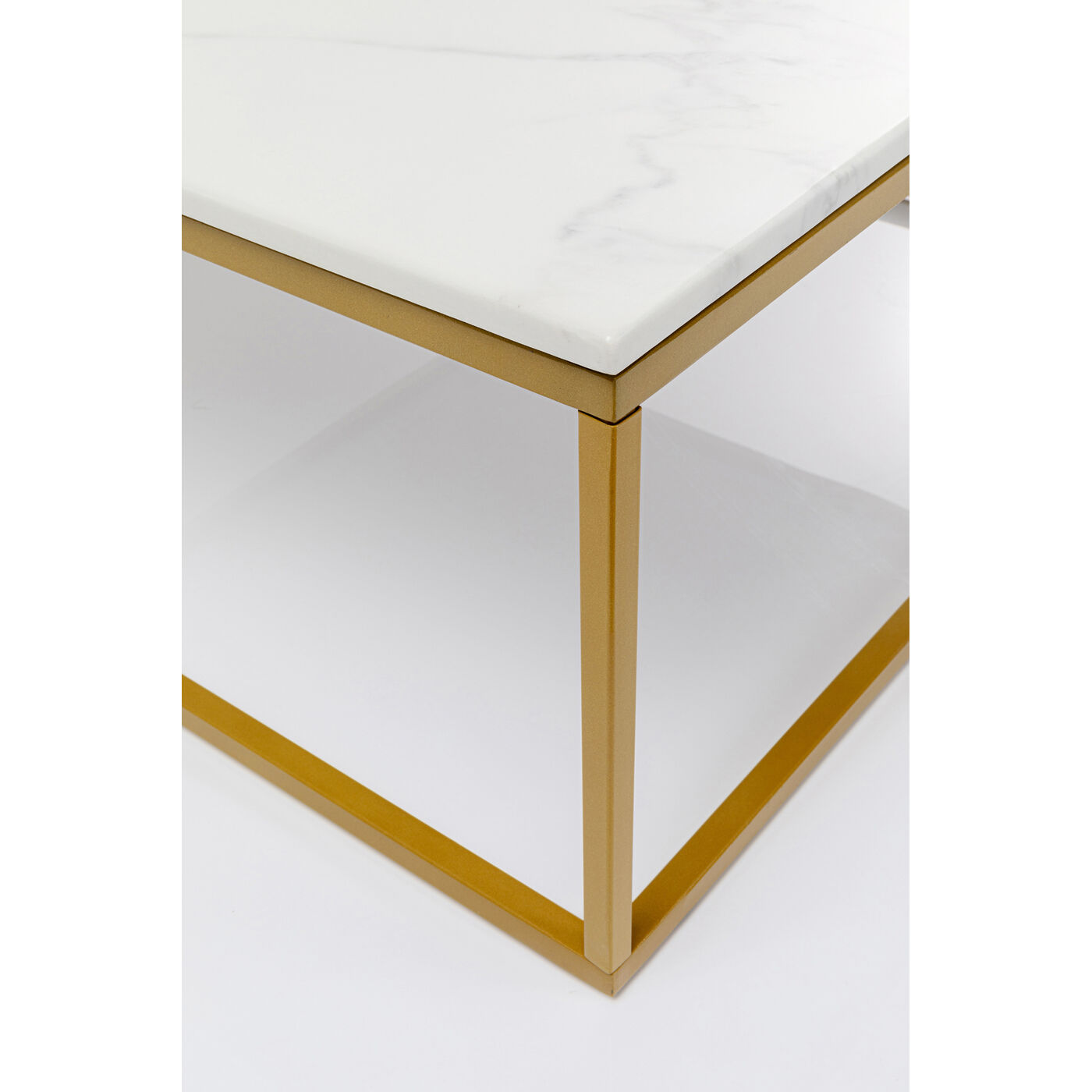 Стол кофейный Key West Marble Gold 90x90 см