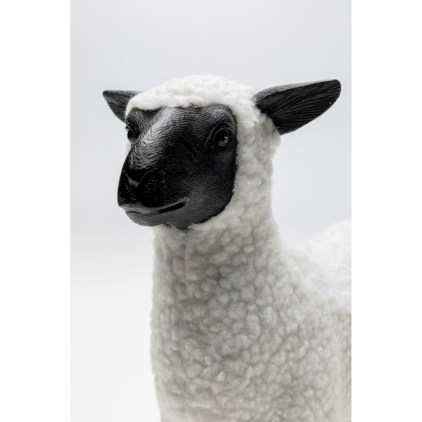 Фигура декоративная Happy Sheep Wool White 28 см