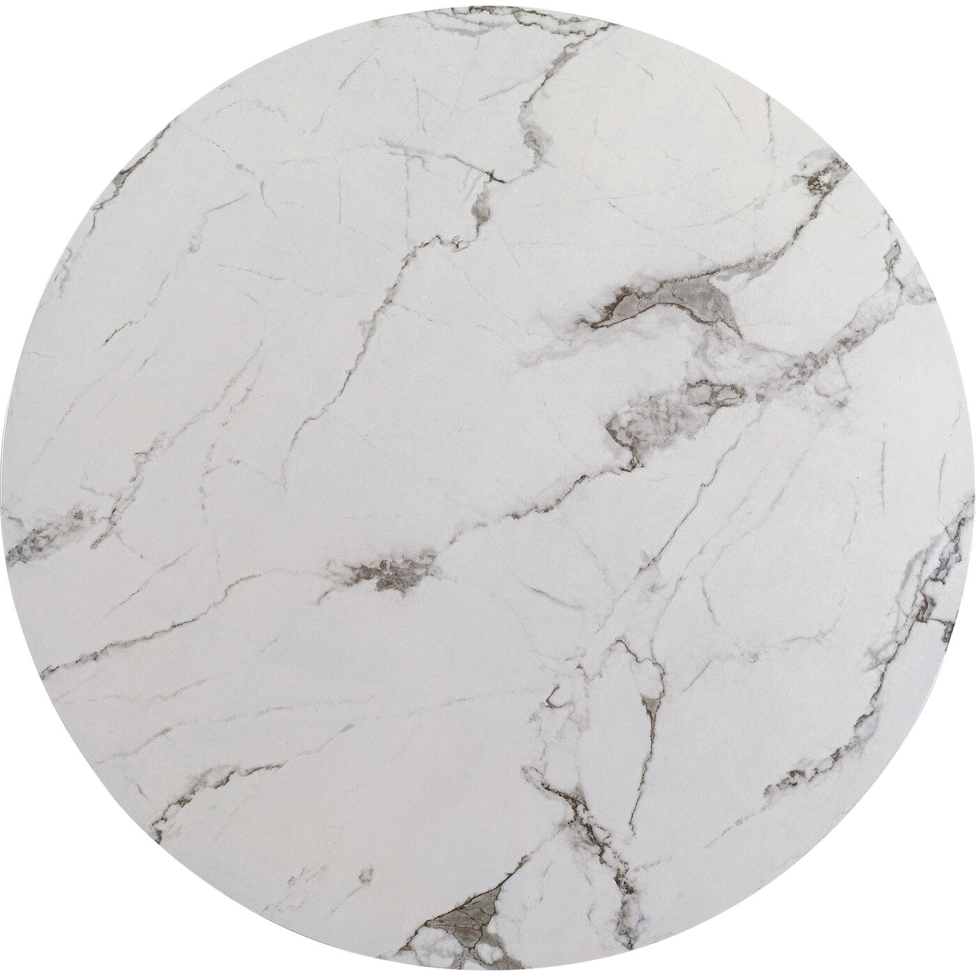 Столешница Schickeria Marble White Ø80см
