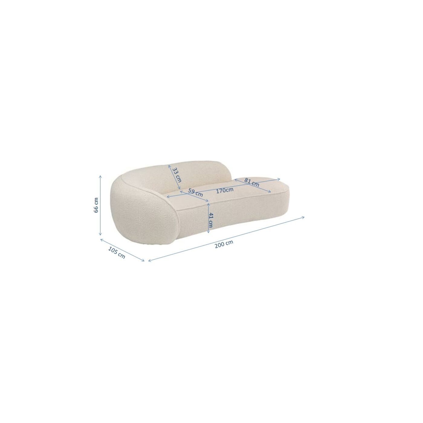 Recamere Wonder 200см Кот 1 Индивидуальный