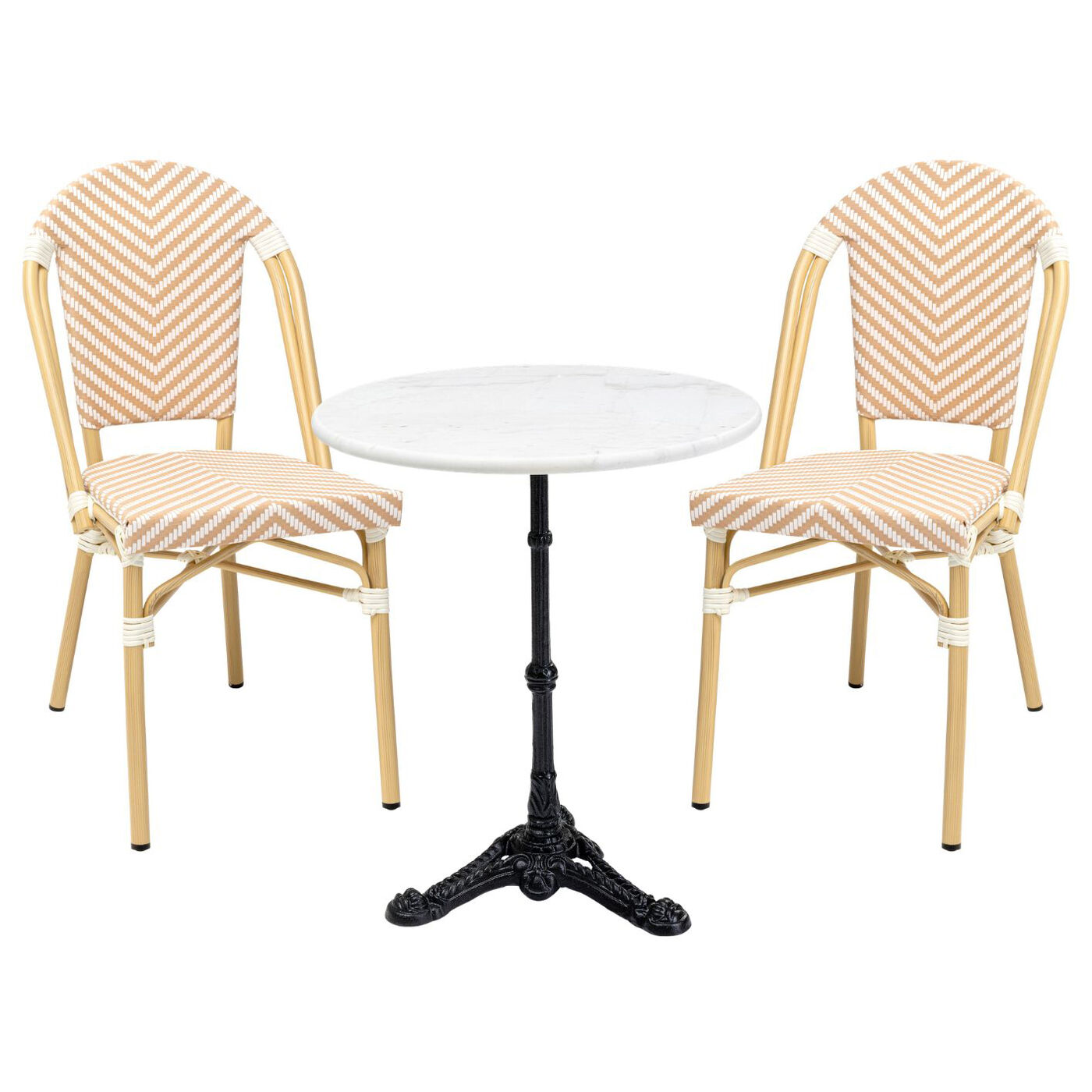 Garden Set French Bistro cream (3/part)