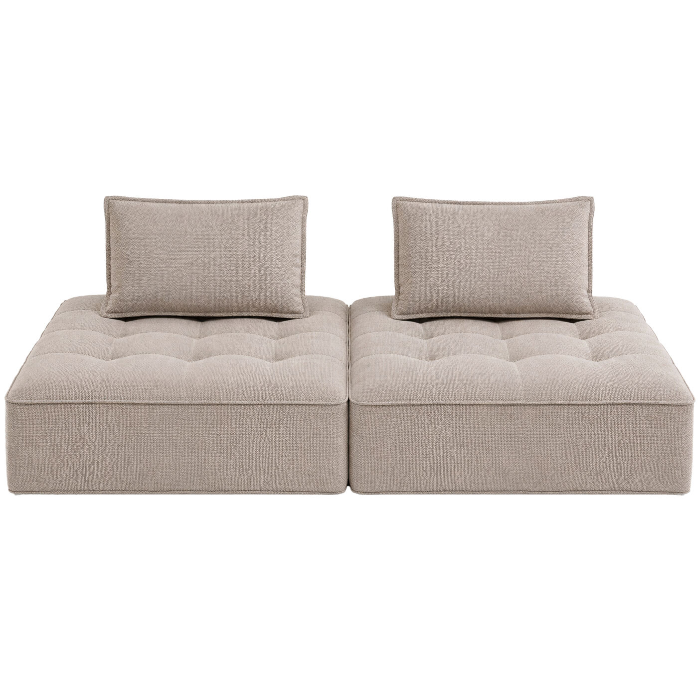 Sofa Portofino Grey Outdoor (2/Set)
