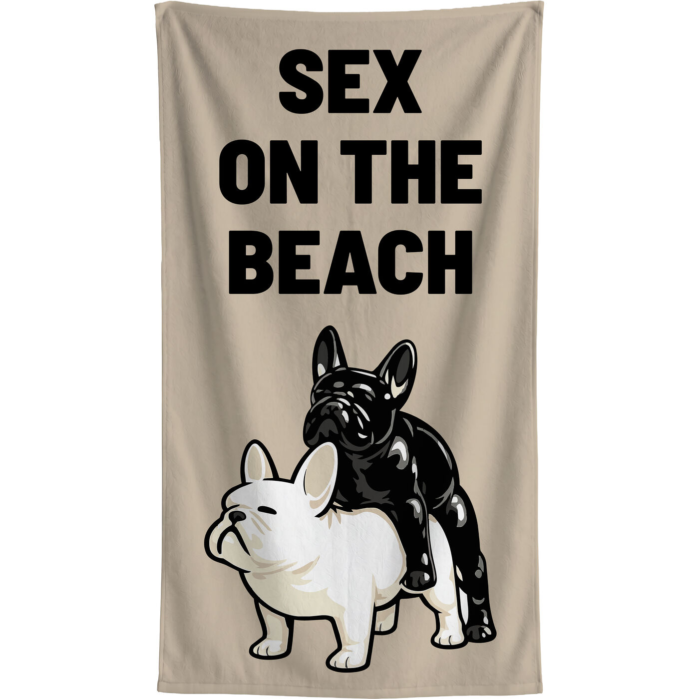 Beach Towel On The Beach 90x170cm beige