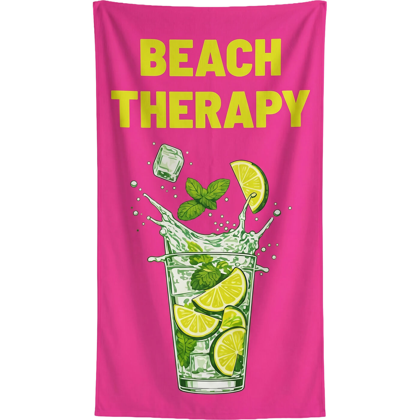 Beach Towel Beach Therapy 90x170cm pink