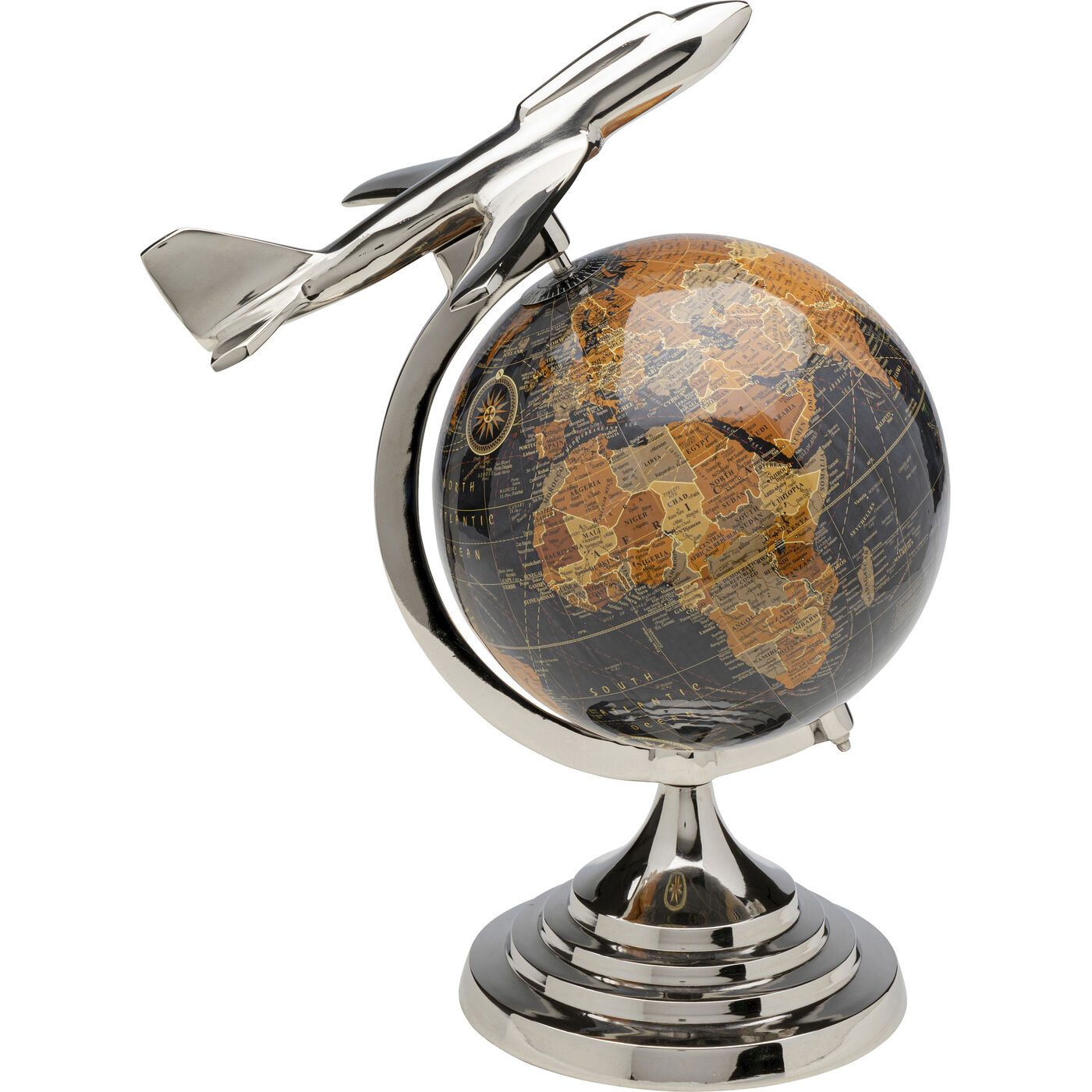 Объект декоративный Globe Top Plane 39 см