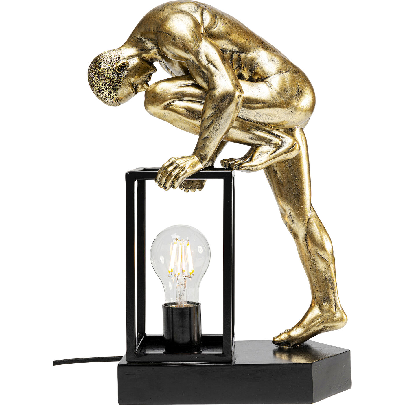 Светильник настольный Nude Man Streching 39cm