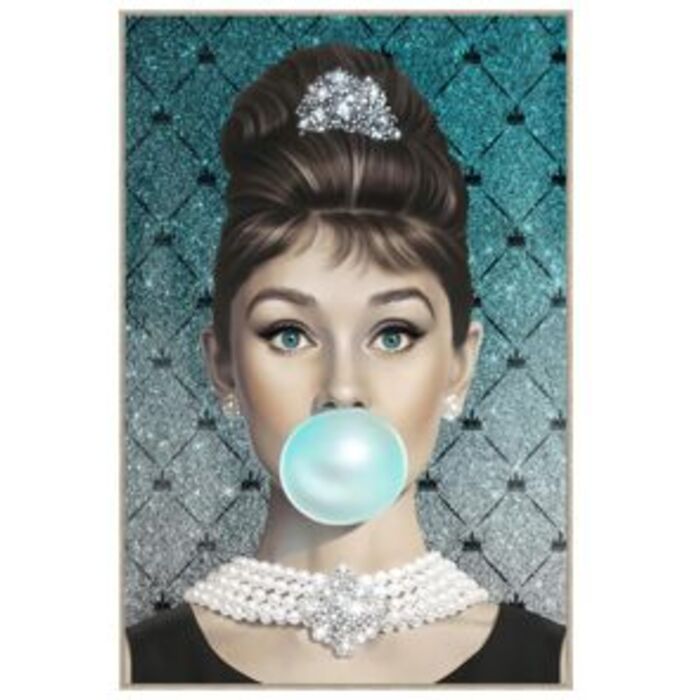 Картина в раме Muse Bubble Diva 80x120cm