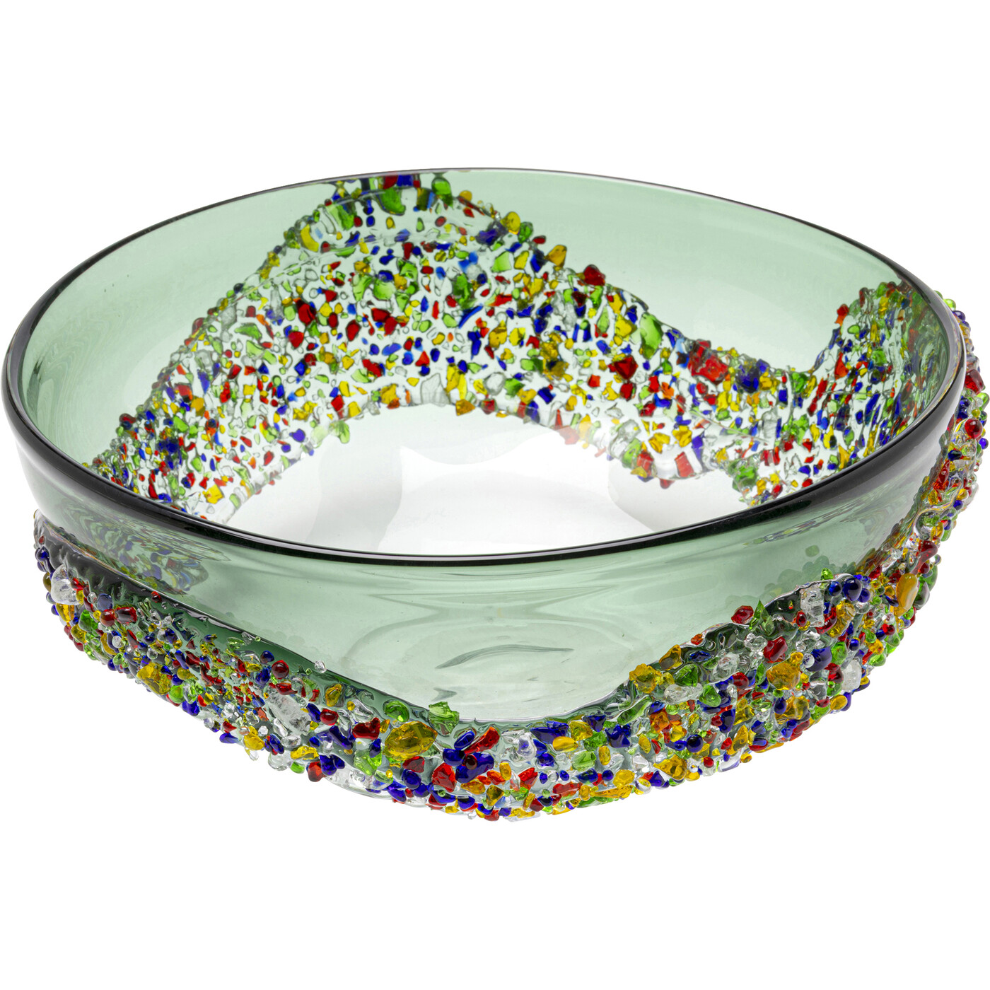 Deco Bowl Glitter Circle Ø27cm