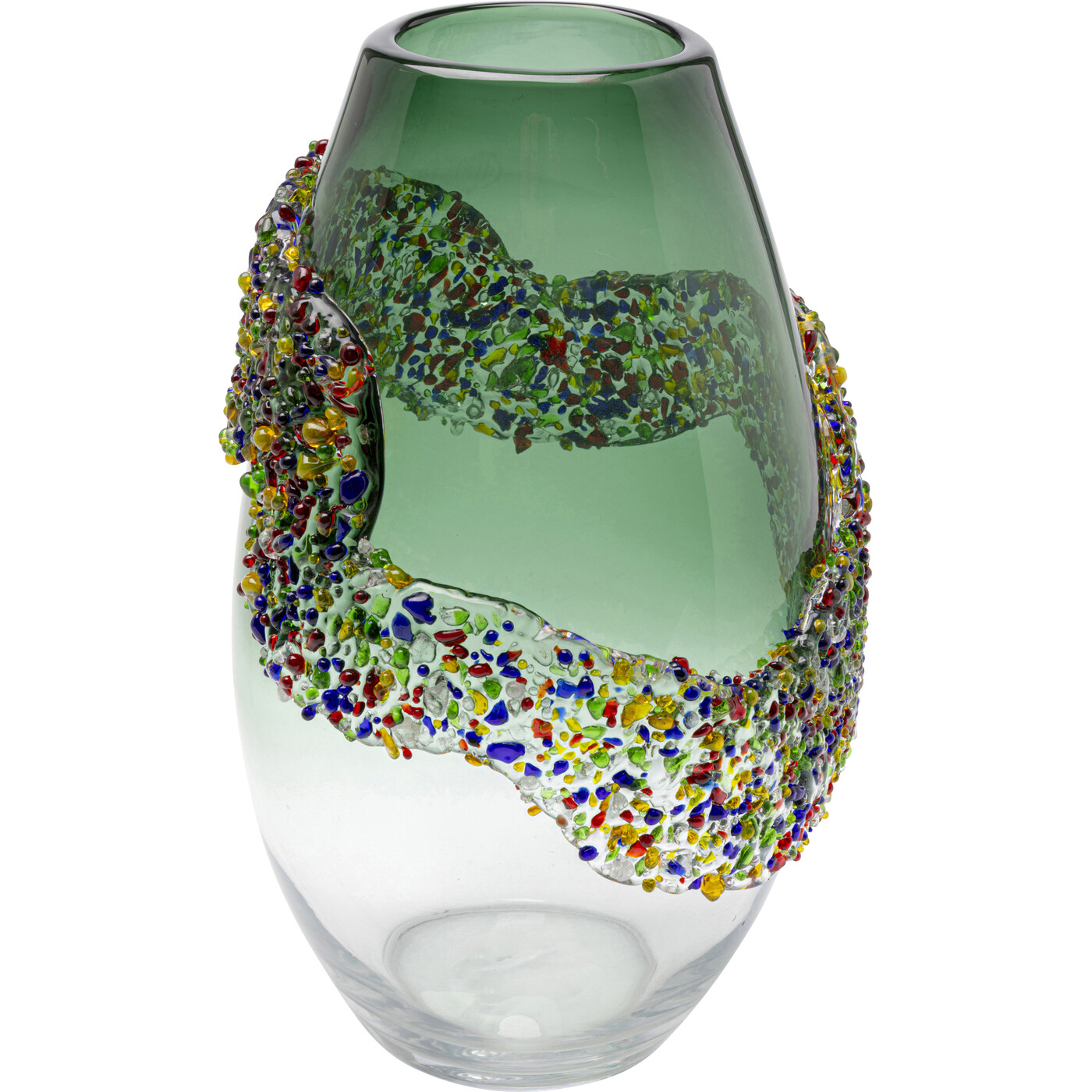 Vase Glitter Circle 33cm