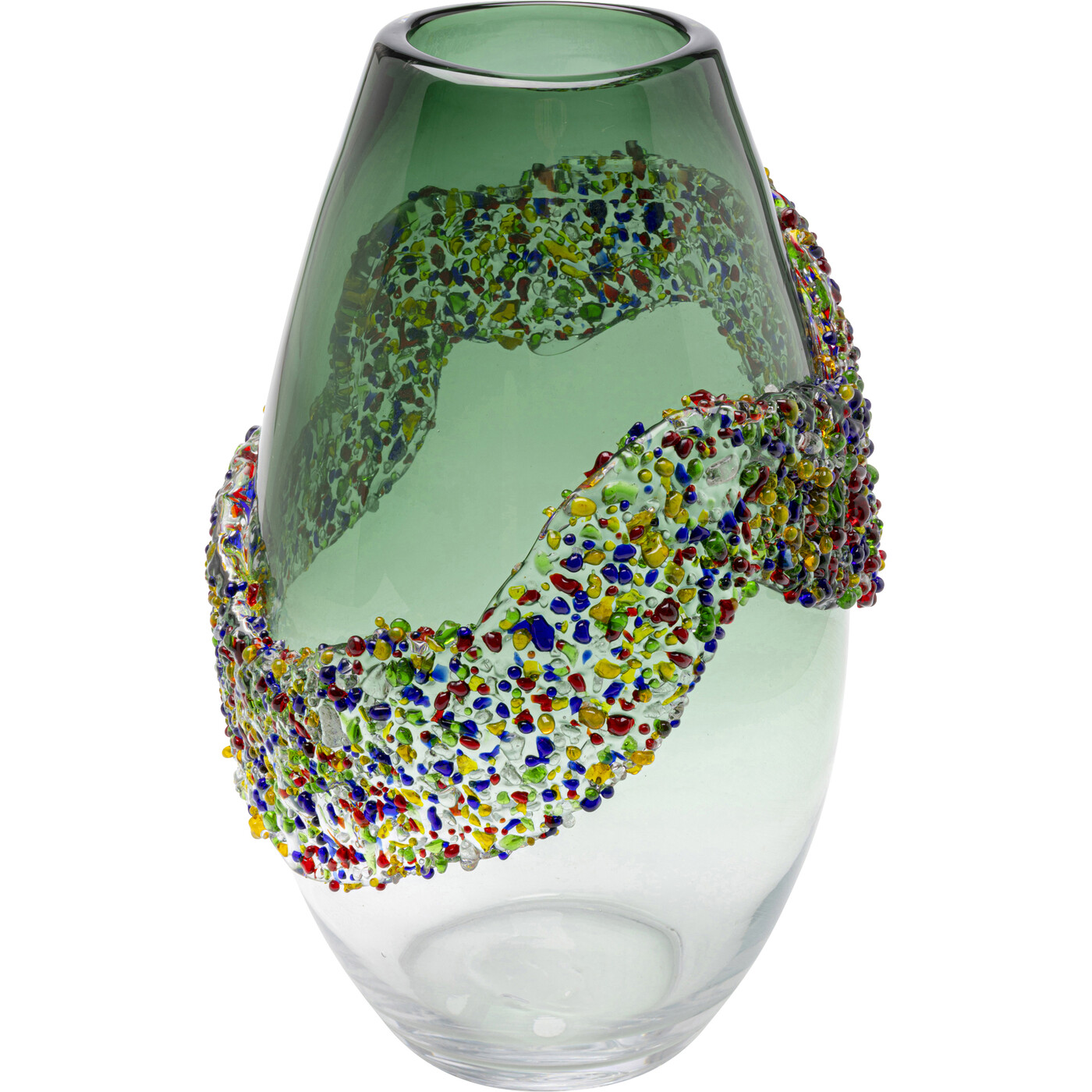 Vase Glitter Circle 33cm
