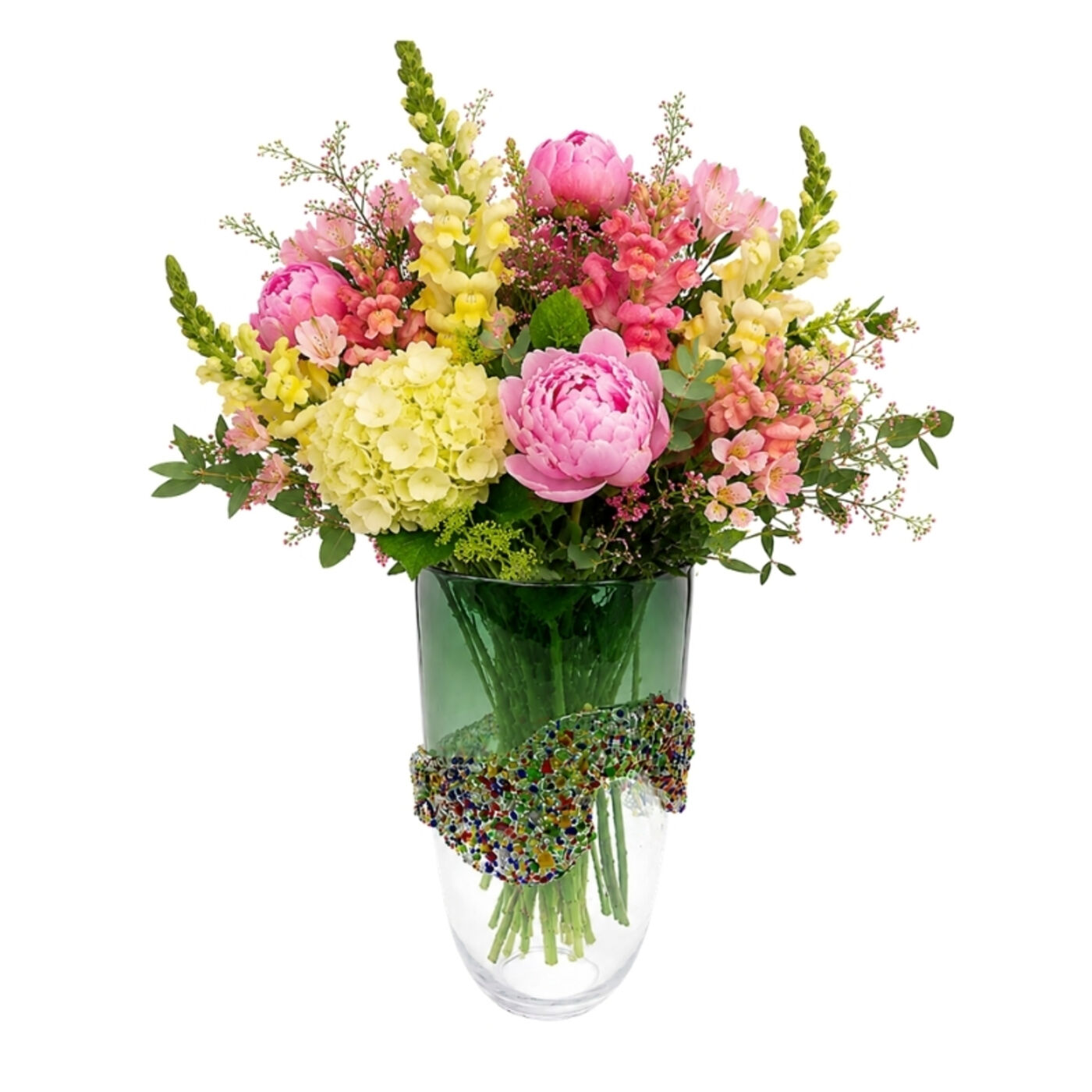Vase Glitter Circle 36cm