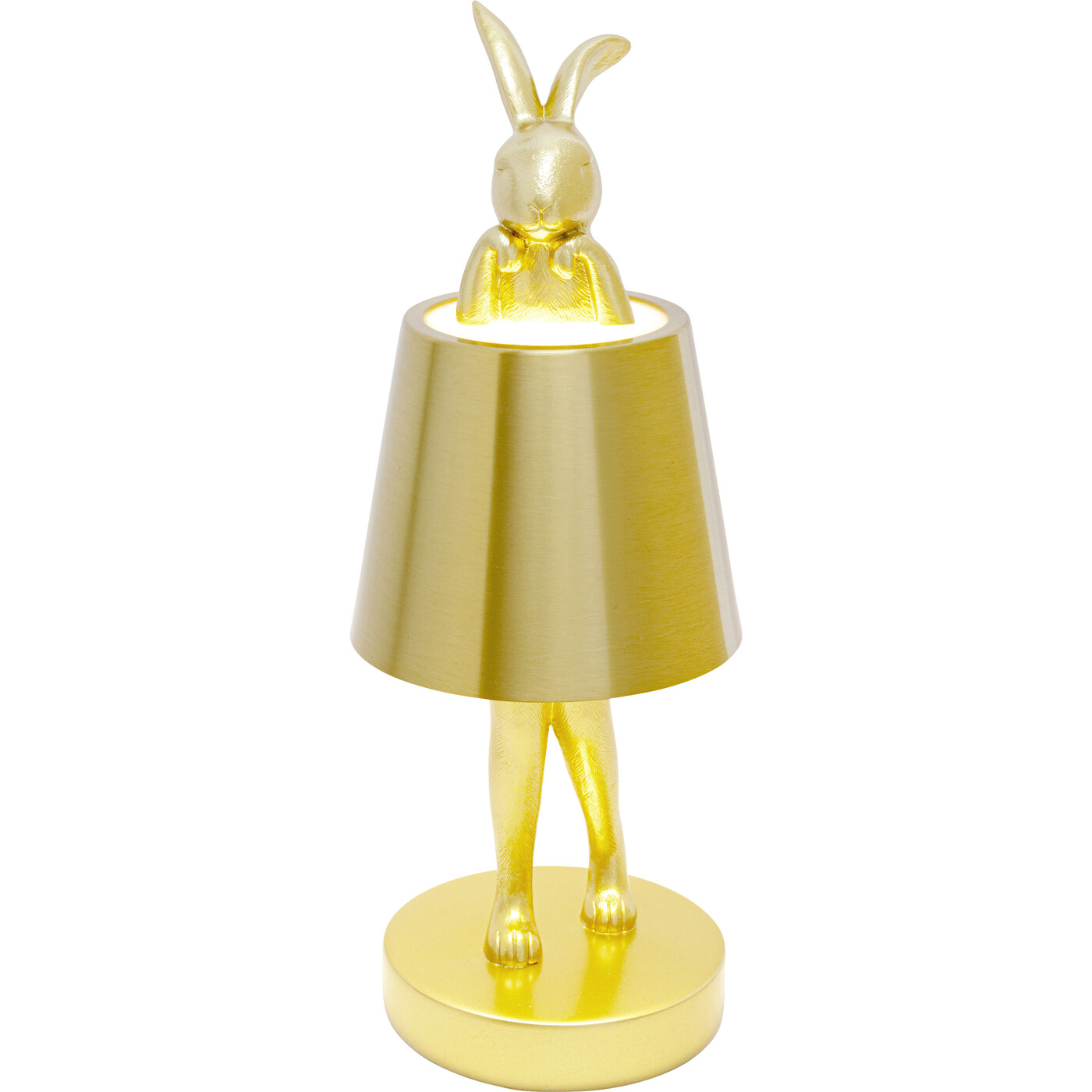 Светильник настольный Animal Rabbit LED Gold 29cm