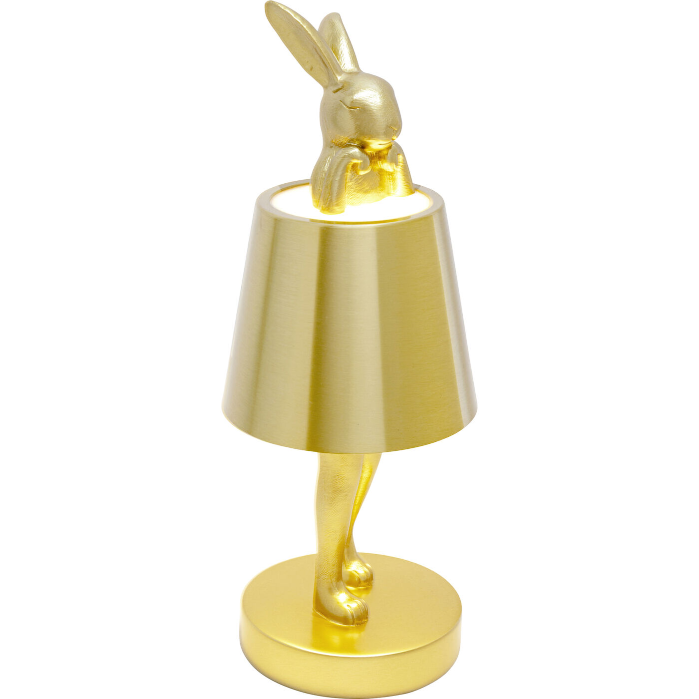 Светильник настольный Animal Rabbit LED Gold 29cm