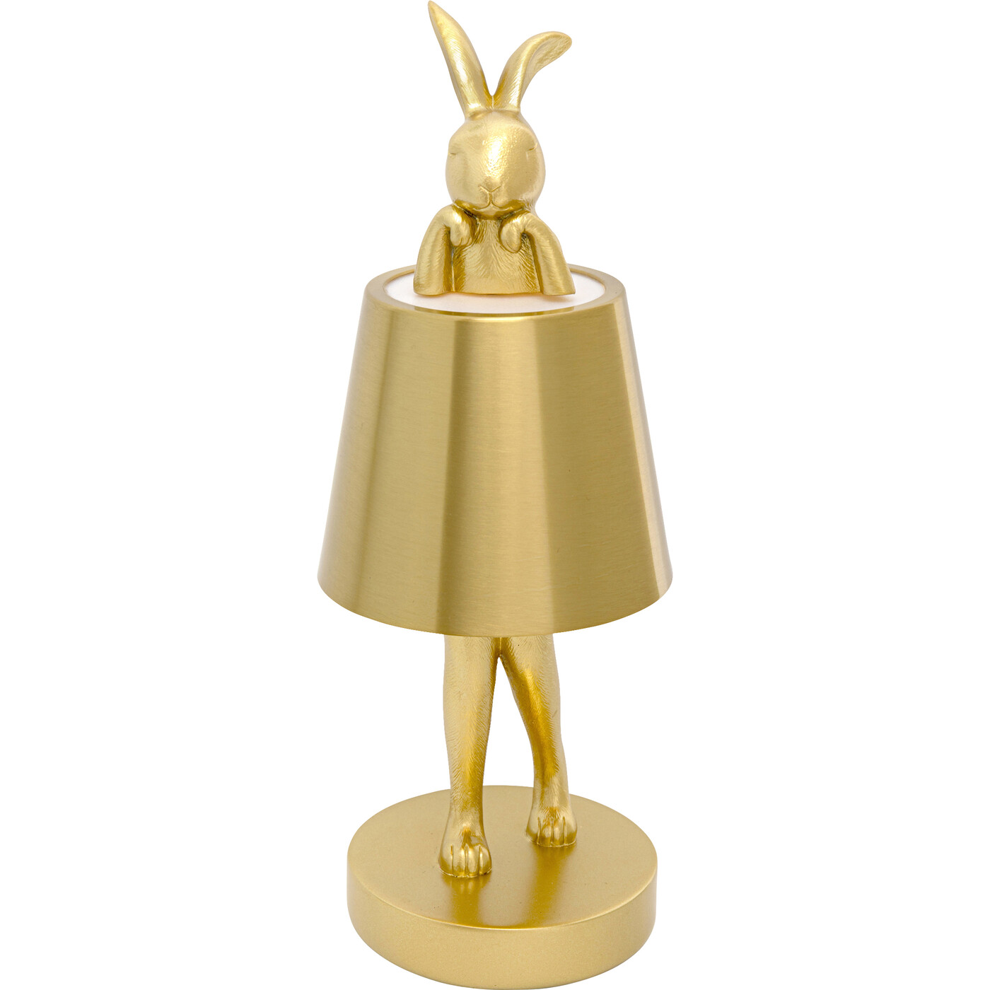 Светильник настольный Animal Rabbit LED Gold 29cm