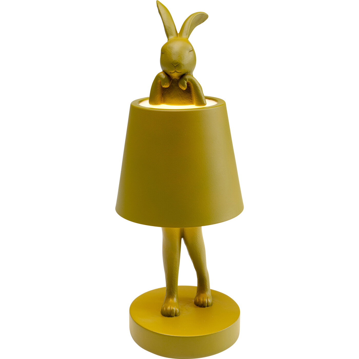 Светильник настольный Animal Rabbit LED Green 29cm