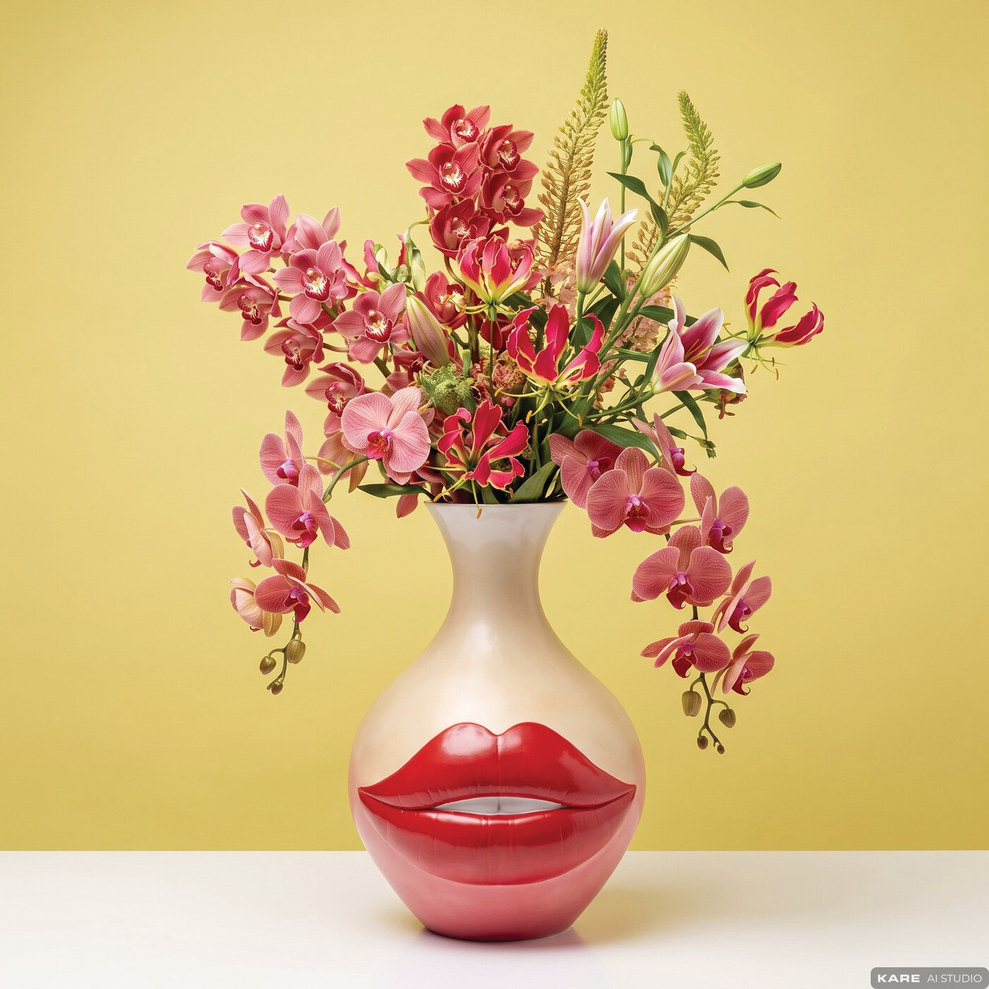 Vase Labbra 50cm