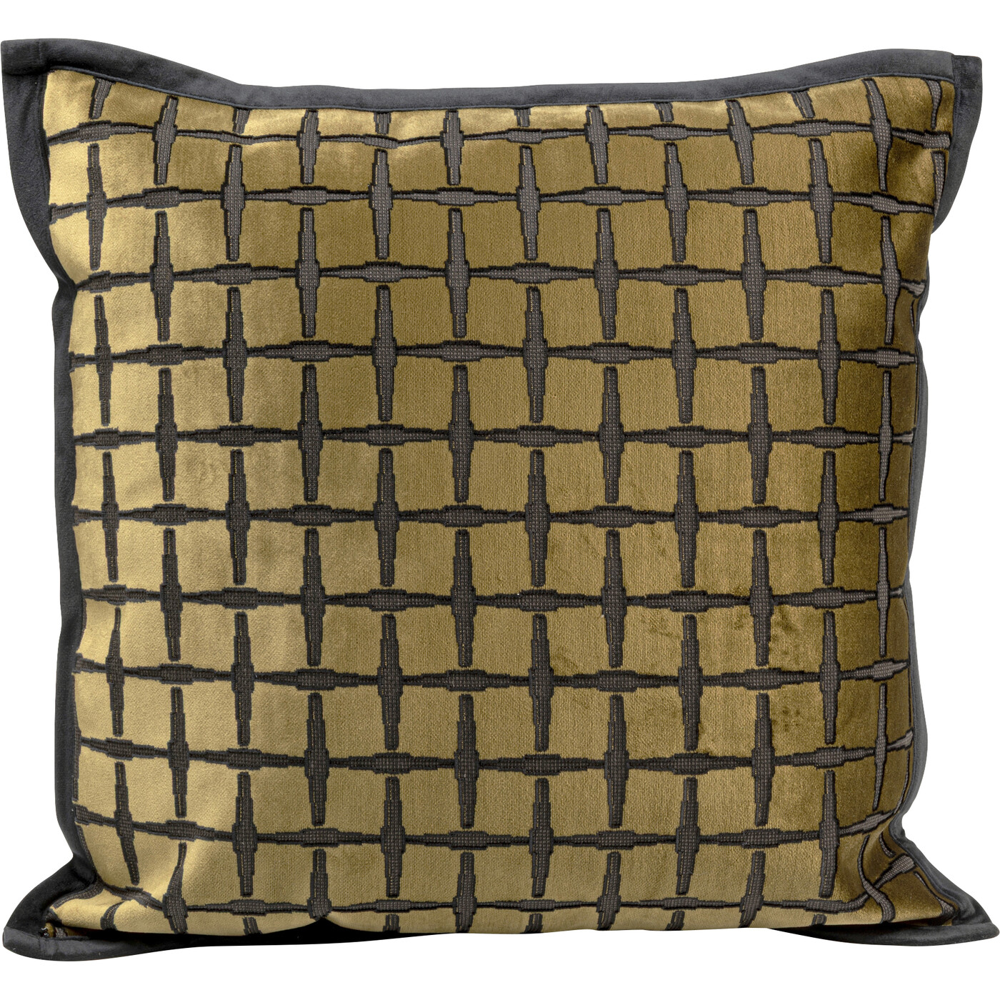 Cushion Jaqui Square Green 45x45cm