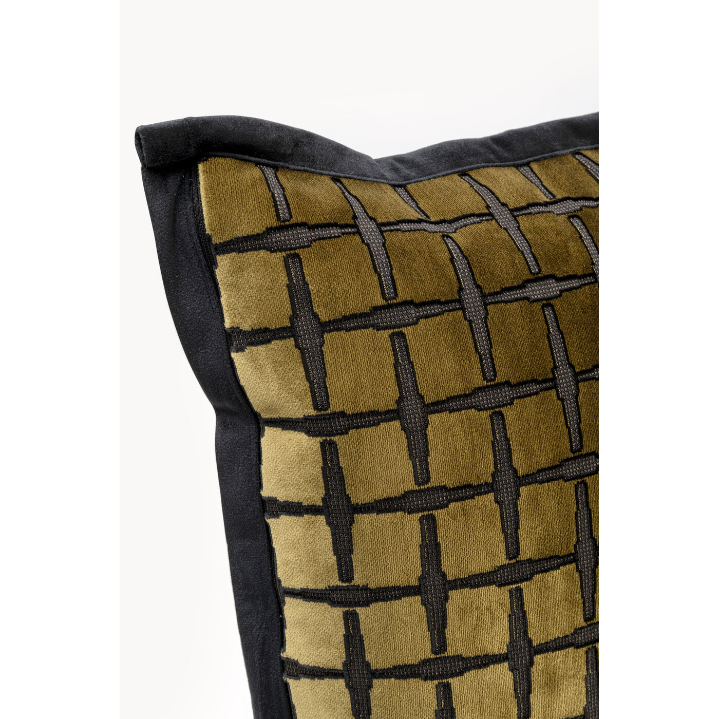 Cushion Jaqui Square Green 45x45cm
