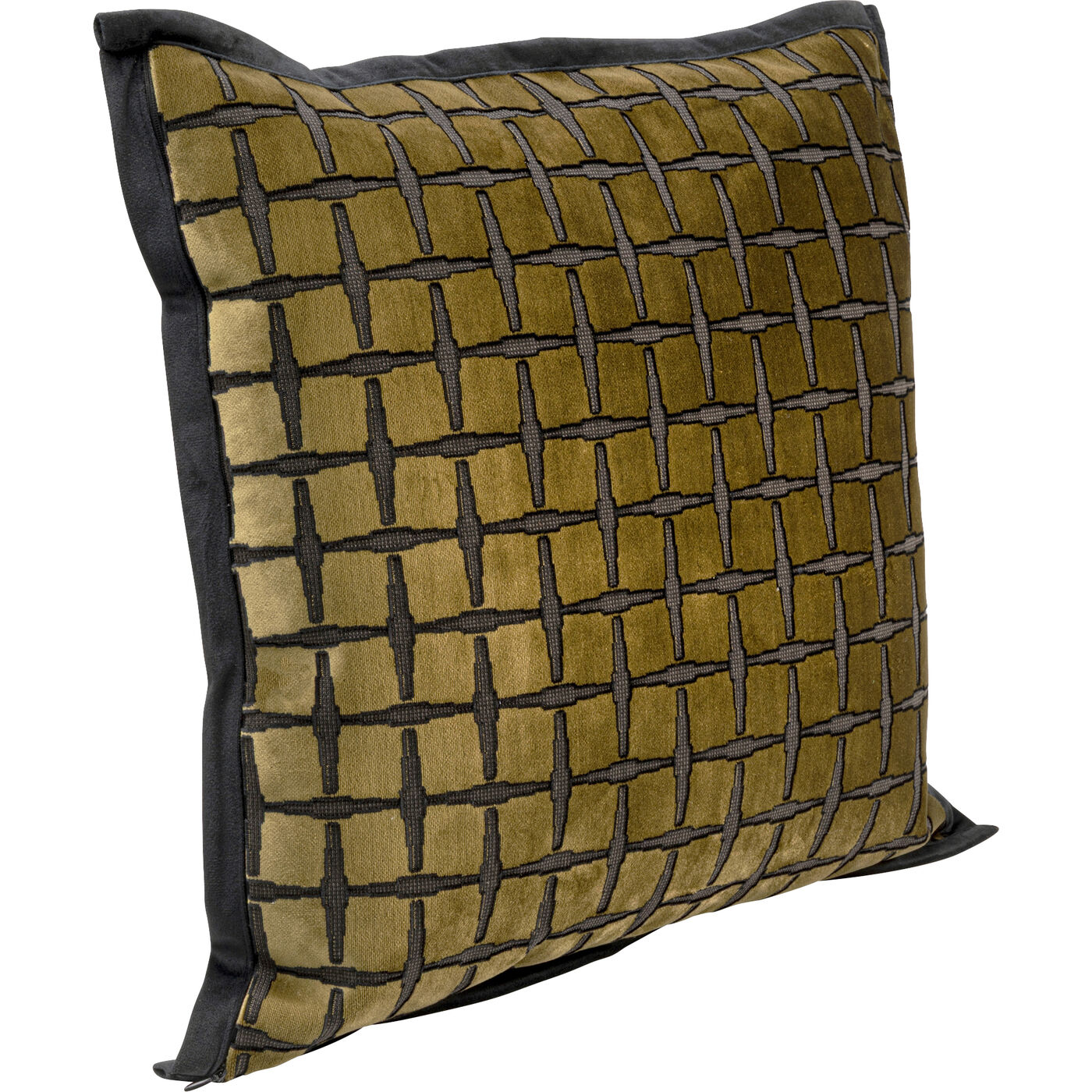 Cushion Jaqui Square Green 45x45cm