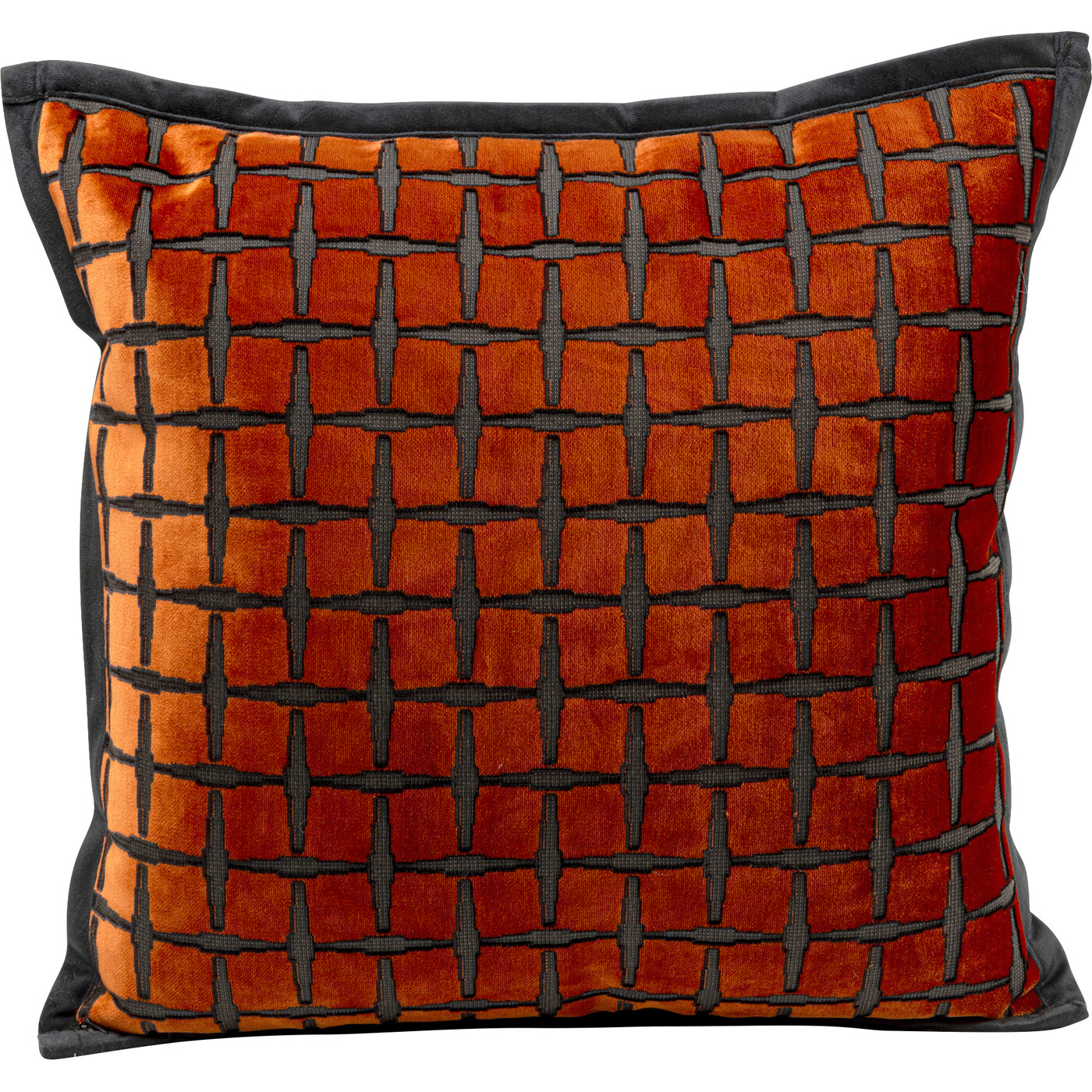 Cushion Jaqui Square Orange 45x45cm