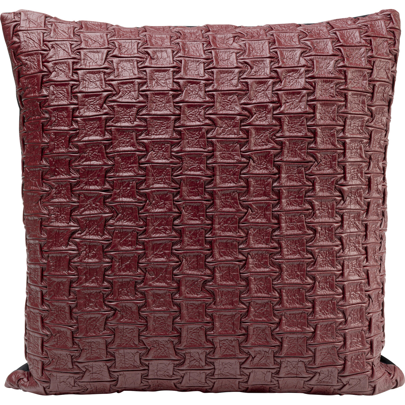Cushion Posy Dark Red 45x45cm