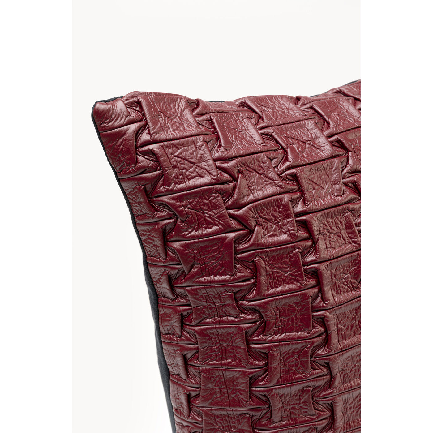 Cushion Posy Dark Red 45x45cm