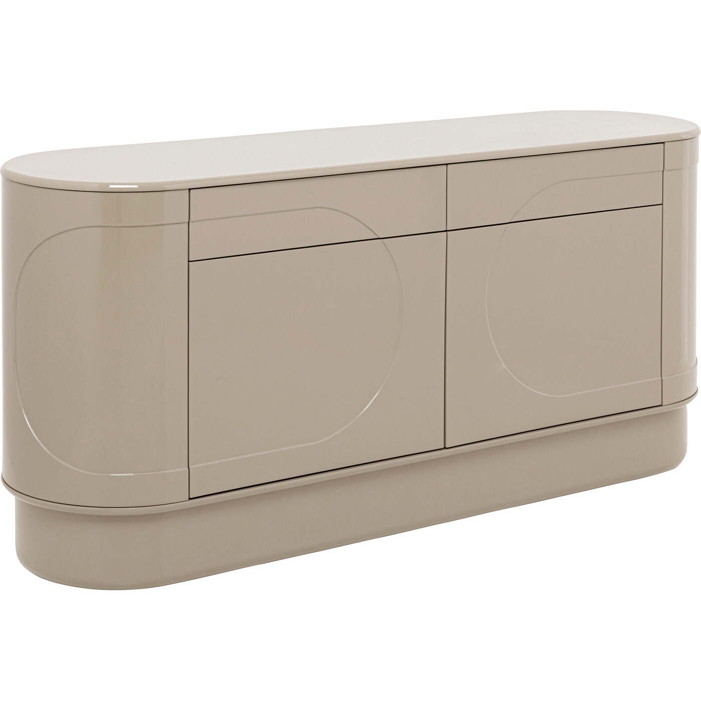 Sideboard Groove Taupe 160x76cm